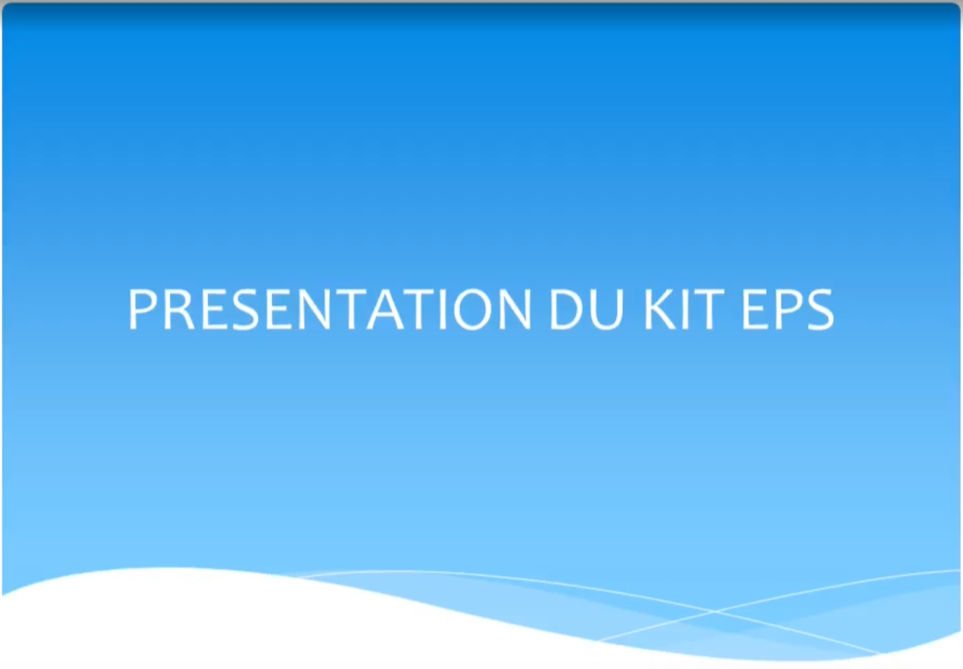 Kit Eps 95 Academie De Versailles