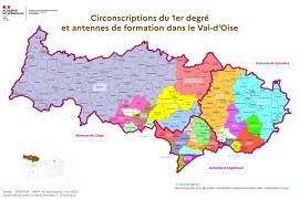 Circonscriptions et Antennes 2022