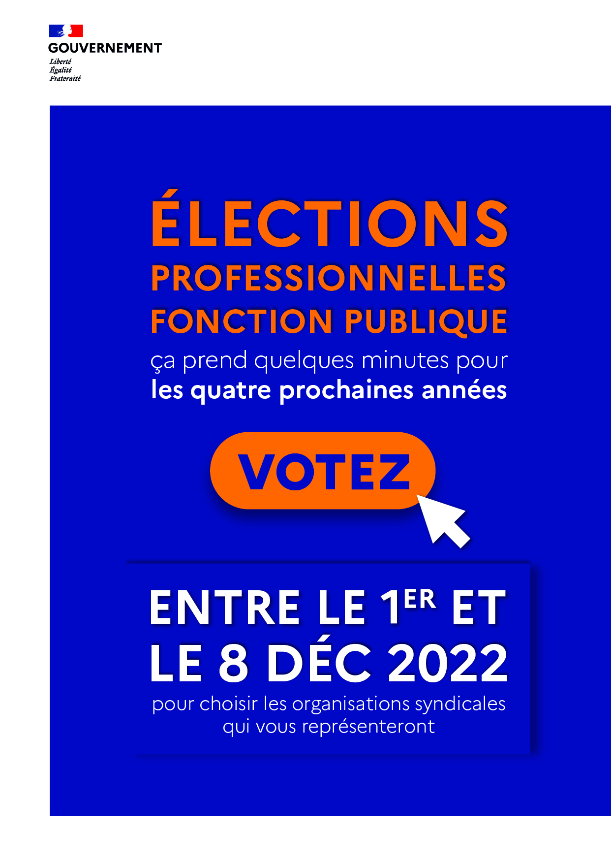 affiche election pro