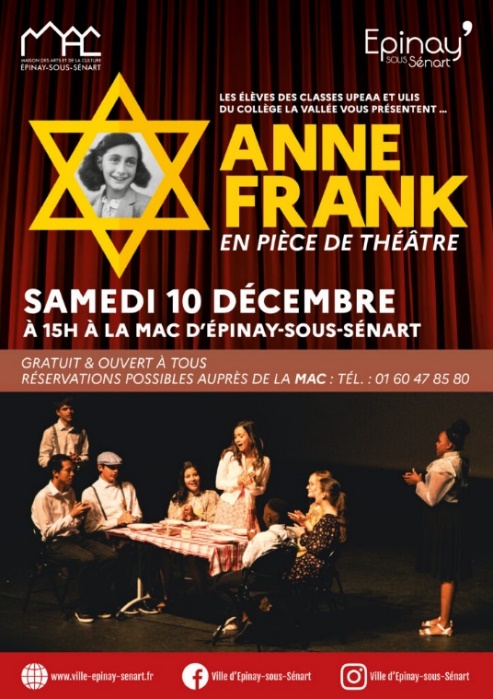 Affiche Anne Frank