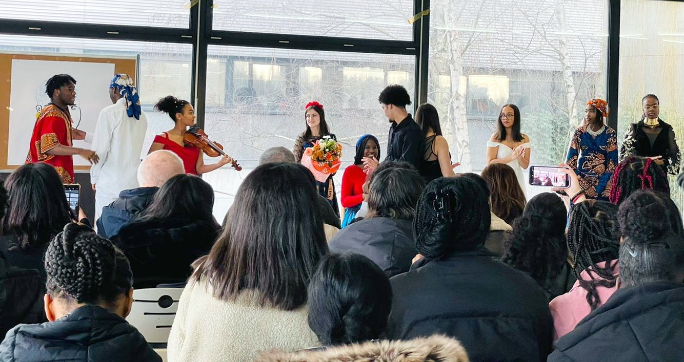 Inauguration du lycée Maryse-Condé de Sarcelles - musique et danse