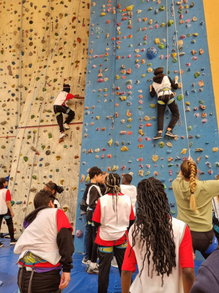 Escalade aux Olympiades culturelles