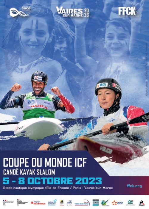 Coupe du monde canoe kayak slalom du 5 au 8 octobre 2023