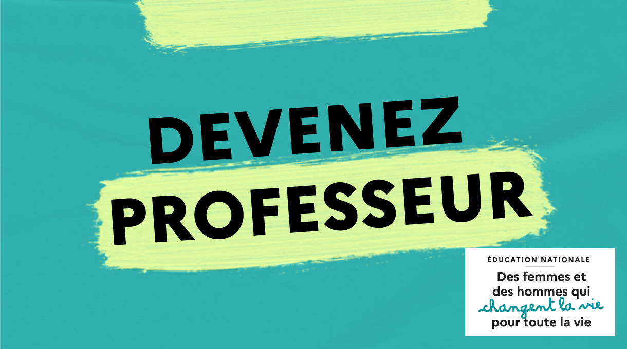 Devenez professeur