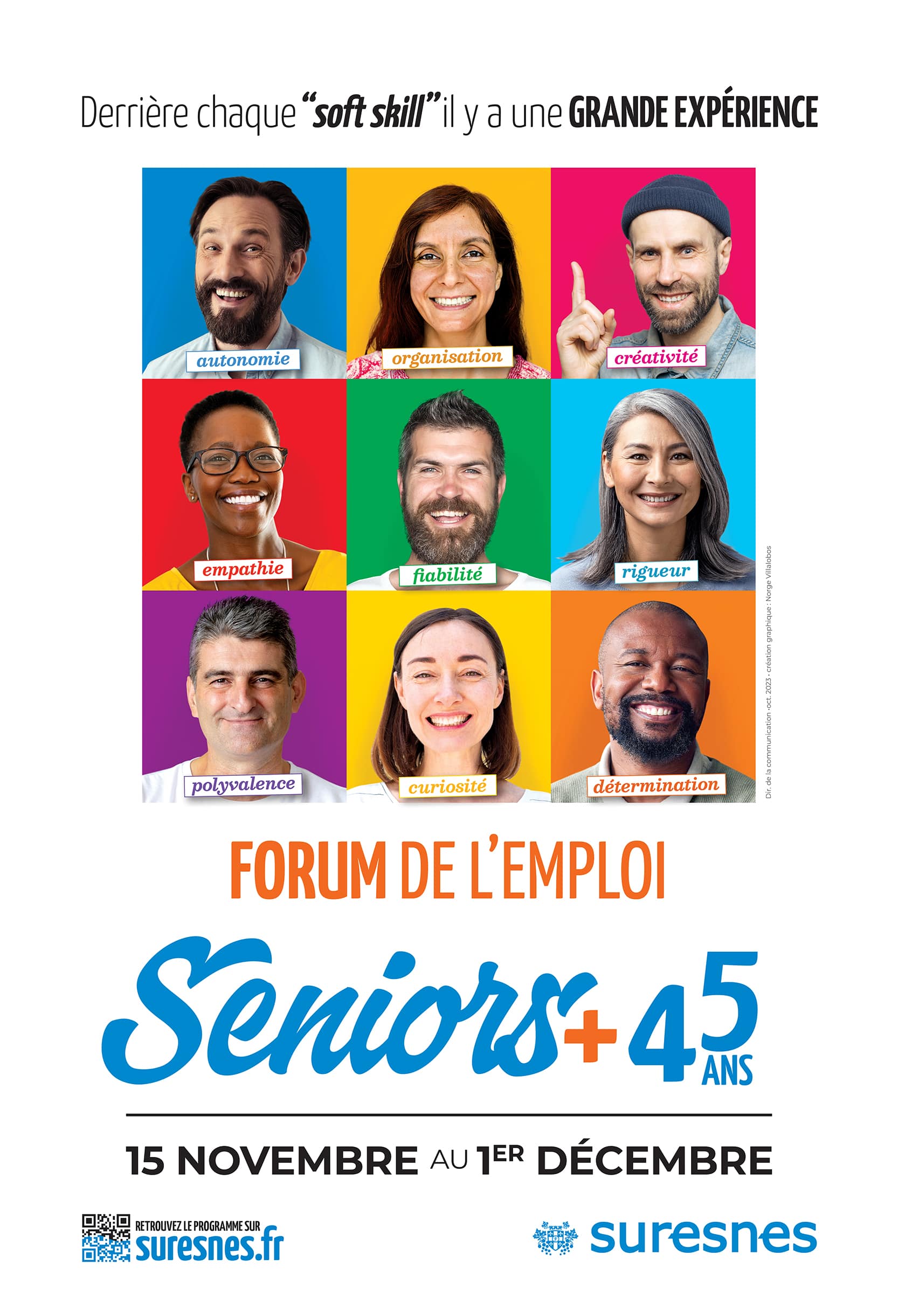  Affiche du forum séniors Suresnes 30 novembre