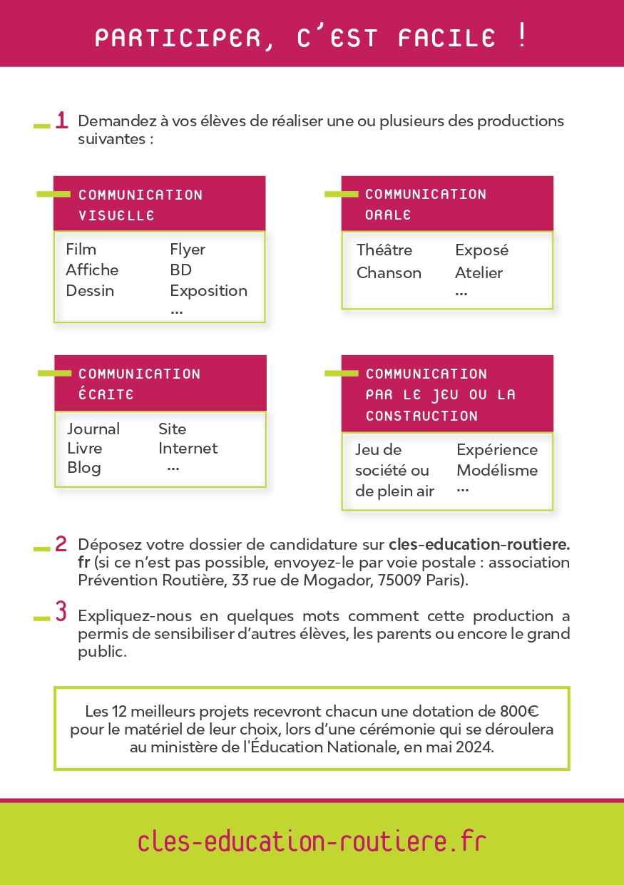 Flyer Les Clés 2023-2024 - Animateurs