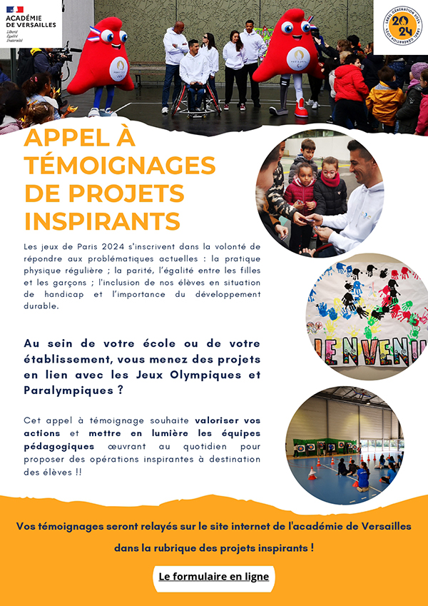 Flyer Appel à témoignage