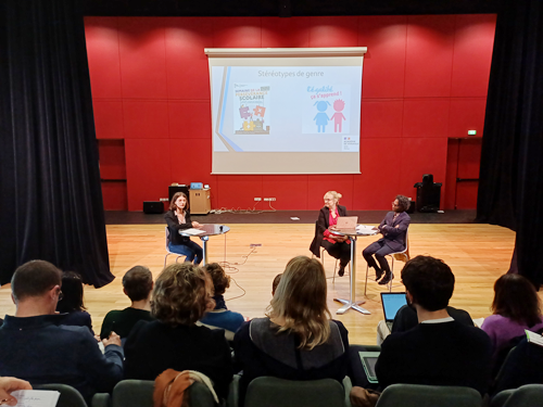 Table ronde Egalité Filles-Garçons au lycée Richelieu de Rueil-Malmaison