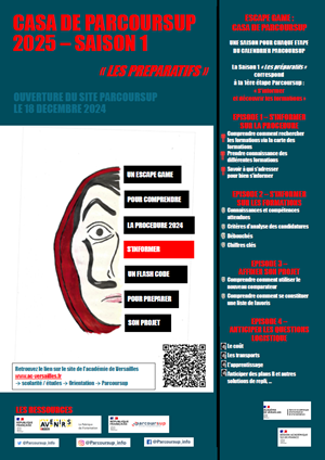 Affiche Casa Parcoursup saison 1