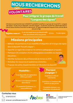 91 sdjes jeunesse langues affiche recrutement