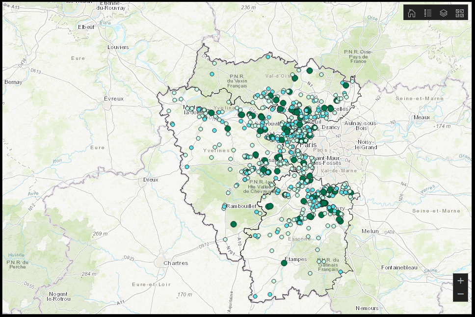 Carte des CNR éducation