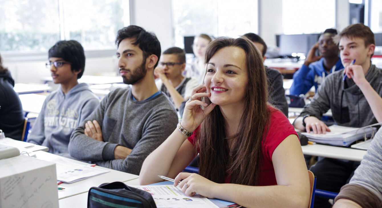 Etudiants suivant un cours