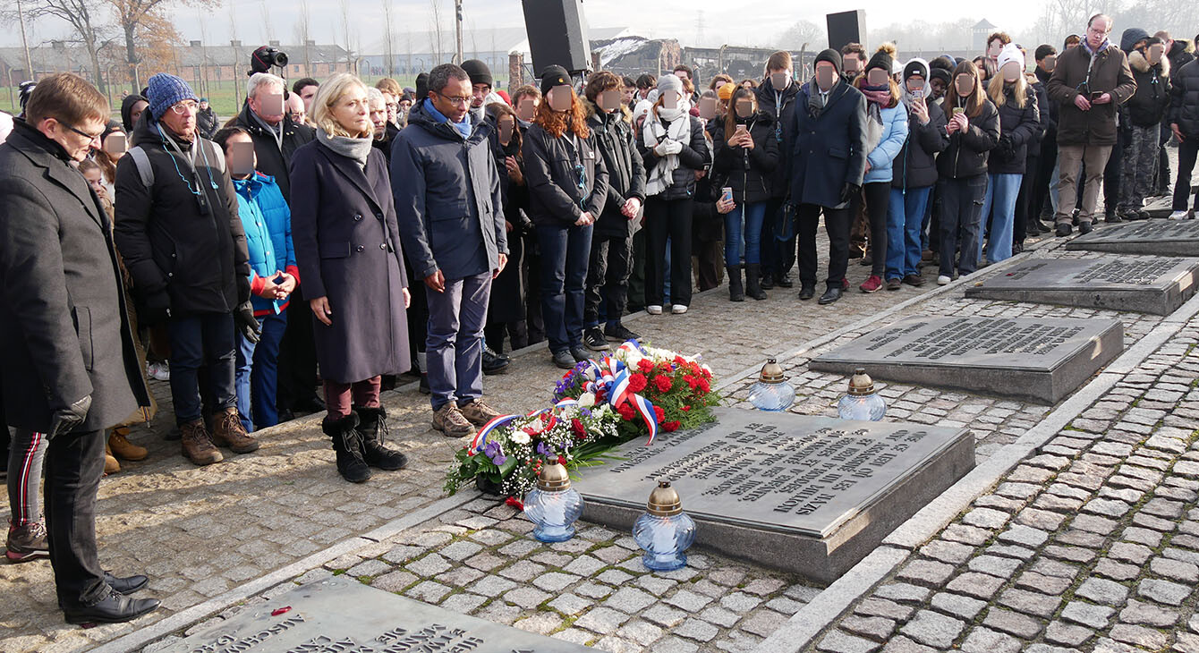 Voyage collégiens de Brunoy à auschwitz 