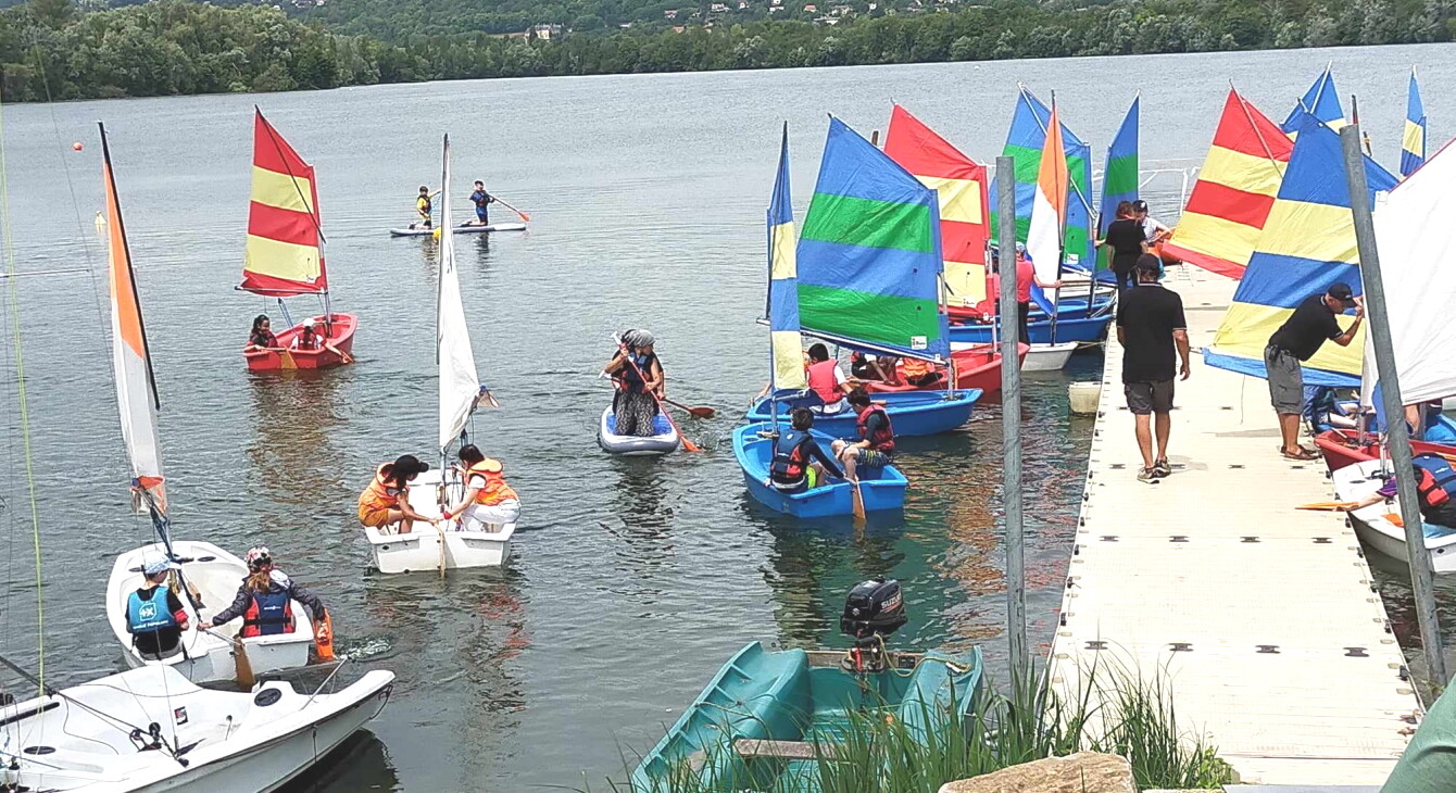 Jeux nautiques olympiques scolaires à Verneuil-sur-Seine (78) - 20 juin 2023