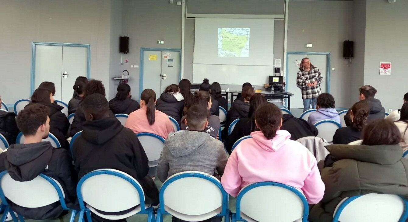 Lycée Cassin à Gonesse : conférence sur la Shoah de Stephane Amélineau
