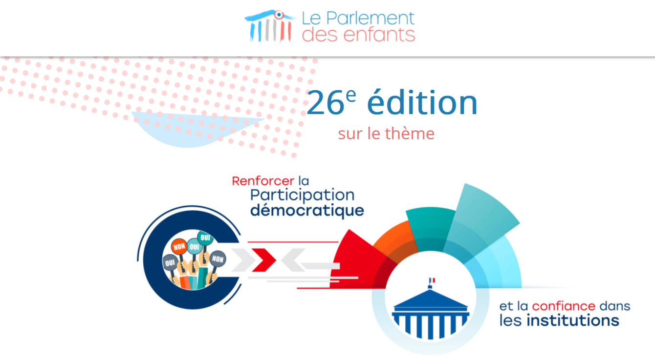 Oarlement des enfants 2022-2023 : renforcer la participation démocratique et la confiance dans les institutions