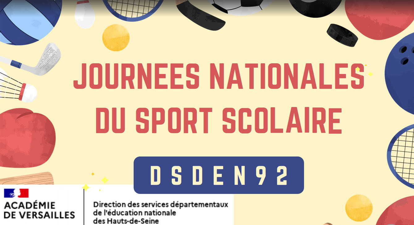 Journée nationale du sport scolaire - DSDEN 92