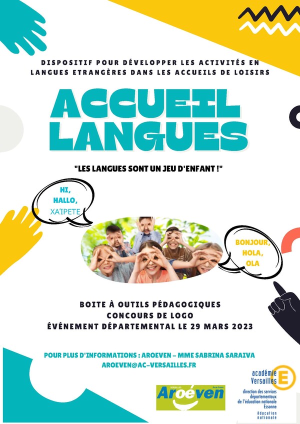 Flyer Accueil Langues