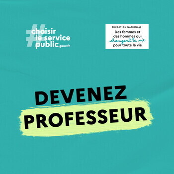 Devenez professeur