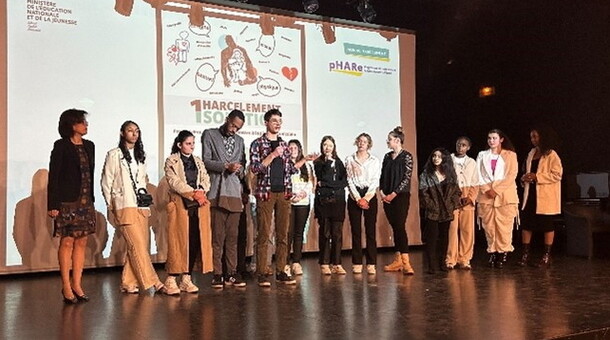 Remise des prix "Non au harcèlement" 2023 - lycée Vaucanson - Les Mureaux