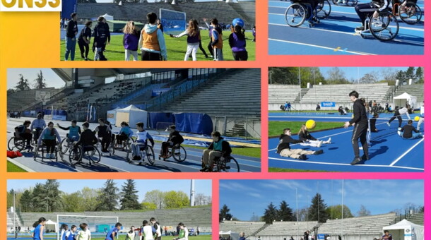 Semaine olympique et paralympique 2023 - collège Louise-Weiss de Nozay - handisport