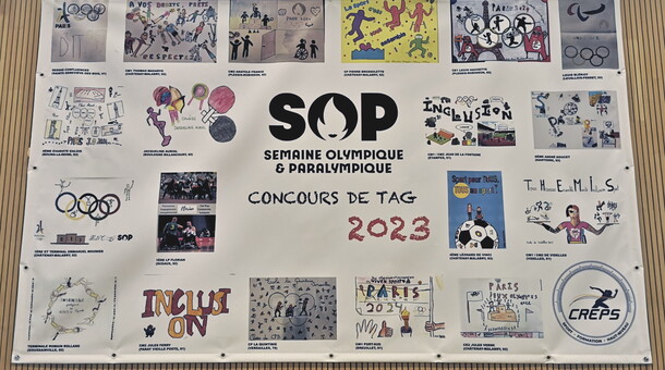 Semaine olympique et paralympique 2023 - CREPS Chatenay-Malabry - concours de tag