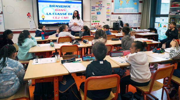 Semaine olympique et paralympique 2023 - école Estienne d'Orves Suresnes - Sandrine Martinet