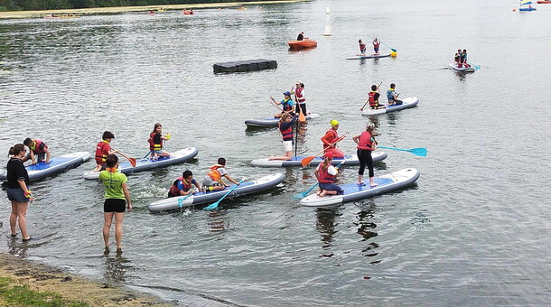 Jeux nautiques olympiques scolaires à Verneuil-sur-Seine (78) - 20 juin 2023