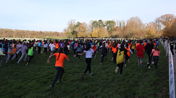 Départ Cross départemental Jardy 