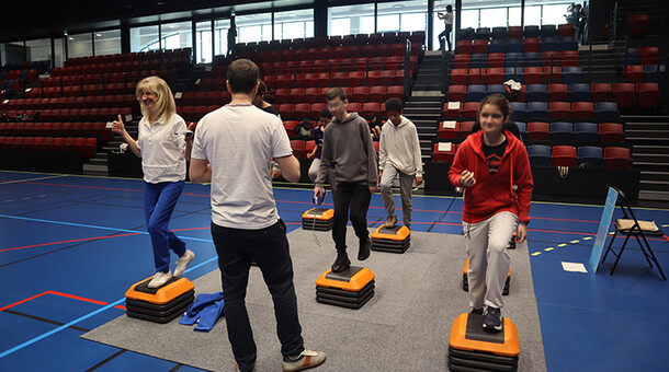 Exercices Cardio élèves et Mme Parouty (DAASEN)