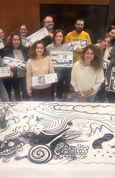 Action de formation 2023 2024 - La BD enjeux et pratique avec Zeina Abirached 