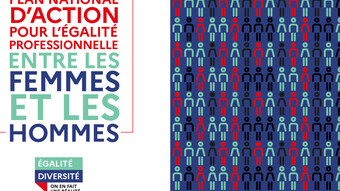 Affiche plan d'action egalité Homme-Femme