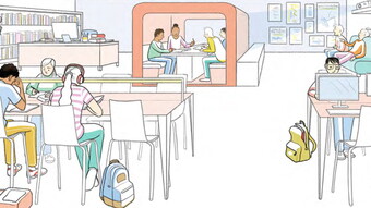 Aménagement des espaces scolaires - lycée