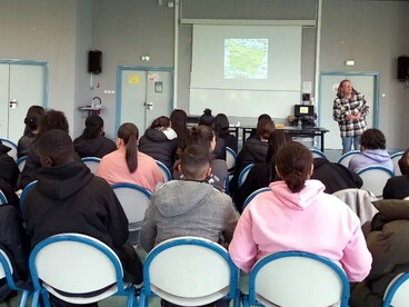 Lycée Cassin à Gonesse : conférence sur la Shoah de Stephane Amélineau
