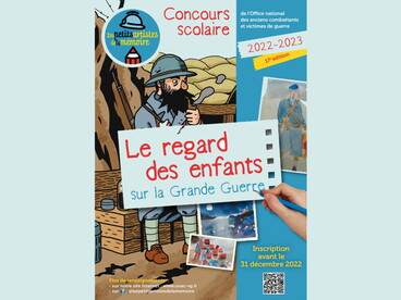 Concours "Les petits artistes de la mémoire" 2023 : le regard des enfants sur la Grande guerre