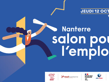 Salon pour l'emploi Nanterre jeudi 12 octobre 2023